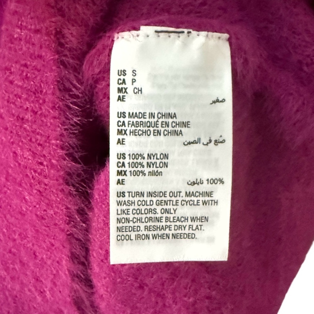 INC Magenta Mulberry Women’s Crew Neck Sweater! S/M - Picture 4 of 6